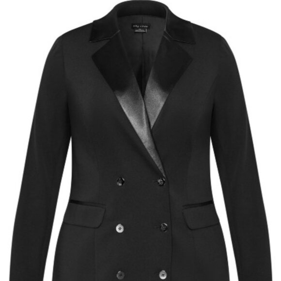 City Chic Tuxedo Dress New With Tags - Picture 3 of 10